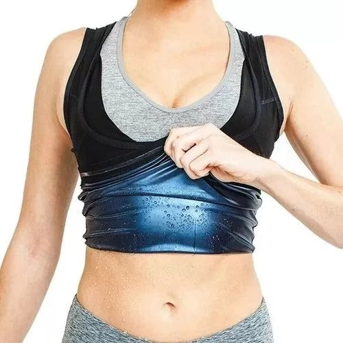 BLUSA FAJA TÉRMICA REDUCTORA MUJER + GEL TERMOREDUCTOR 🥰