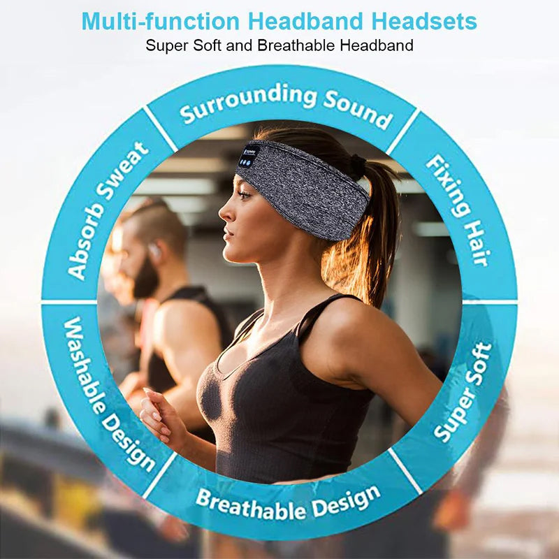 DIADEMA BANDA BLUETOOTH 5.0
