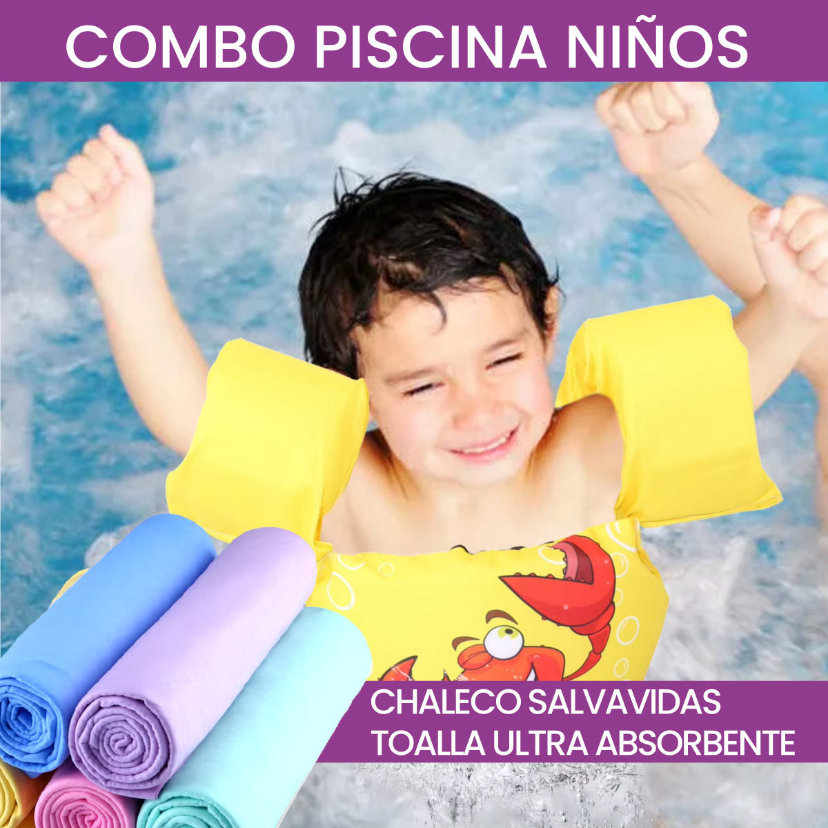 COMBO PISCINA NIÑOS