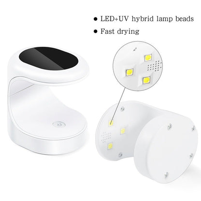 COMBO Mini Lampara de uñas Led + Pulidora uñas