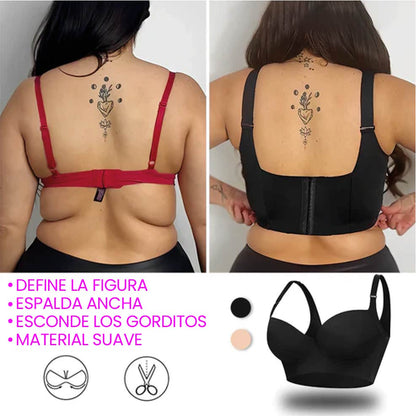 Duo Brasier Mágico - PUSH UP™ ¡2 unidades (negro y beige)!