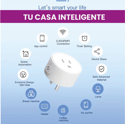 Toma Corriente Inteligente Wifi